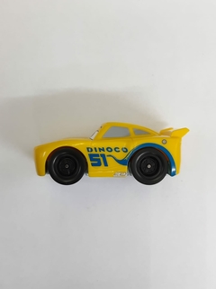 Miniatura Cruz Ramirez Dinoco Temático Cars Disney 6 cm 1:55 - comprar online