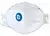 MASCARA DESC. ALLTEC P2 AZUL 1507A C/VALVULA C.A 45.021 - E7 EPIS
