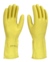 LUVA DE LATEX FORRADA AMARELA - 07 IMBAT C.A 42.023 - comprar online