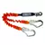 TALABARTE EM Y 55MM COM ABS ELASTIZADO LIFE 6004 LARANJA