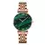 Women's Sophistication Watch Green on internet