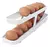 Huevera Deslizante Organizador Porta Huevos Dispensador Blanco
