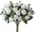 Rosa de Seda Artificial Para Decoração com Folhas de Eucalipto, Buquê de Rosas Para Mesa de Casamento, Mesas de Festas e Decoraçõs em Casas. - loja online