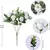 Rosa de Seda Artificial Para Decoração com Folhas de Eucalipto, Buquê de Rosas Para Mesa de Casamento, Mesas de Festas e Decoraçõs em Casas. na internet