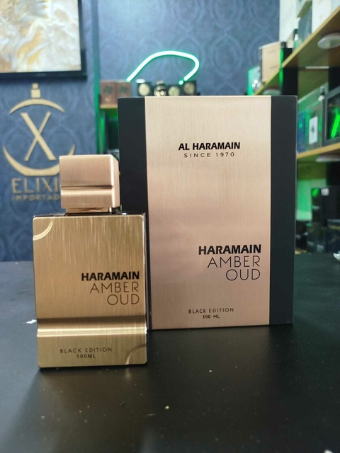 Amber Oud Black Edition Al Haramain 100ml Masculino