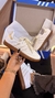 Tênis Samba Feminino - Branco e Dourado - loja online