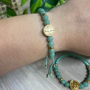 Pulseira São Bento com pedras naturais