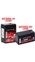 KIT DE BATERIA 6V 4,5ah e 12V 1,3ah CÂMERA DE TRILHA + CARREGADOR 12V JACARE