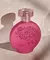 Frasco de perfume Colonia Floratta Variedades 75ml, com design rosa e detalhes florais em relevo.