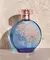 Frasco de perfume Colônia Floratta Variedades 75ml, com design em vidro azul e detalhes em rosa.