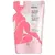 Refil de creme hidratante Natura Tododia com design feminino, 400ml, embalagem com ilustração em tons de rosa.