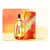 Frasco de colônia Natura Humor Masculino 75ml com embalagem colorida ao fundo.