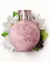 Frasco de perfume Colônia Floratta Variedades de 75ml, decorado com flores brancas e folhas verdes.