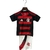 Kit Infantil Flamengo I 25/26 - Adidas - Vermelho e Preto - comprar online