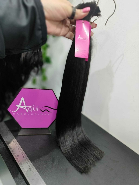 Cabelo Indiano Liso Classe A 45cm (100g) - comprar online
