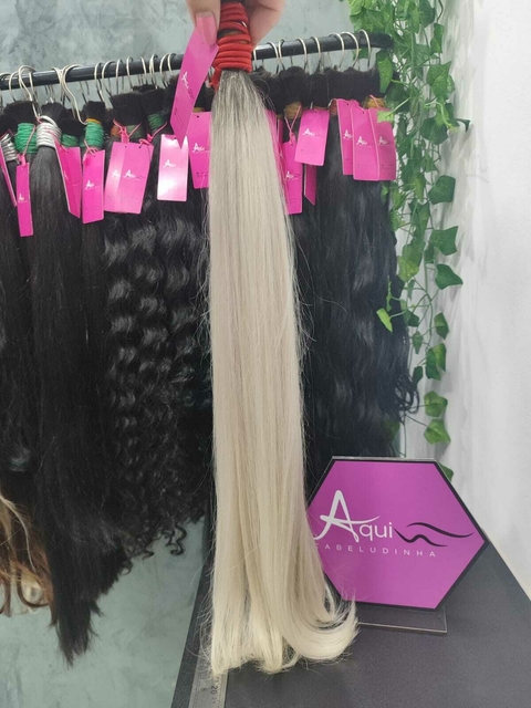 VIETNAMITA LOIRO ESFUMADO LISO 55cm (100g) - comprar online