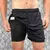 Short 2 em 1 Masculino Academia Corrida