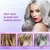 Shampoo de tintura de cabelo com fixação de cor cinza, cobertura de cabelo cin - loja online