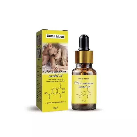 Óleo de perfume feromônico para homens e mulheres, fragrância infundida, atra