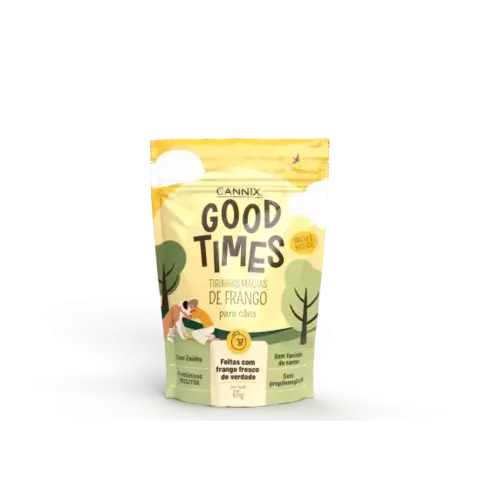 Tirinhas Macias de Frango para cãe - Good Times CANNIX