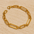 Pulsera Eslabones Dorada - comprar en línea