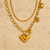 Collar Corazones Colgantes - comprar en línea