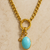 Collar Dije Turquesa - comprar en línea