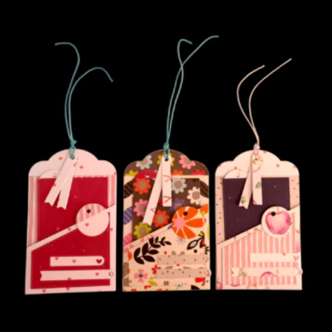 KIT 3 TAGS PORTA-MENSAGENS
