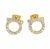 Arete tipo Ferragamo Dorado