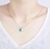 Collar corazón doble