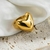 Anillo Corazón Chunky