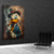 Quadro Estilo De Pato Usando Chapéu E Fumando - Decor business