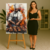 Quadro Churrasqueiro Assando Carne - comprar online