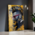 Imagem do Quadro Barbearia Modelo Black Yellow