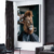Quadro Leão Cortando O Cabelo - Decor business