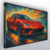 Quadro Revenda Carro Esportivo Estillo Pintura - Decor business