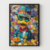 Quadro Personagem De Desenho Animado Cercado - loja online