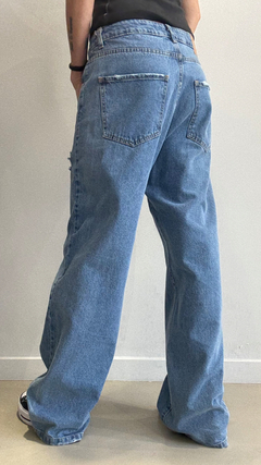 JEAN CON ROTURA - tienda online