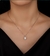 Colar de Prata 925 Esterlina com pingente Moissanite na internet