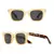 Óculos De Sol Feminino Vintage Quadrado -UV - Elvora Moda