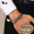 Pulseira Masculino Duplo Transado em Aço Inoxidável - comprar online
