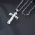Colar Elo Crucifixo em Aço Inoxidável Masculino - comprar online