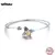 Pulseira Ajustável Prata 925 com Abelha - comprar online