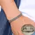 Pulseira Masculino Duplo Transado em Aço Inoxidável - comprar online