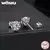 Brinco Stud - Prata 925 com Pedra de Moissanite