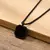 Colar Micro Elo - Masculino em Aço Inoxidável com Pingente Polígono
