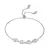 Pulseira Micro Elo- em Prata 925 com Patinhas - comprar online