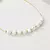 Pulseira Flat- em Aço Inoxidável com Perola de Água Doce - Elvora Moda