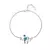 Pulseira Spiga- em Prata 925 com Charme de Passarinho - comprar online