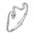 Pulseira Snake em Prata de Liga de Cobre com Pedras de Zircão - comprar online